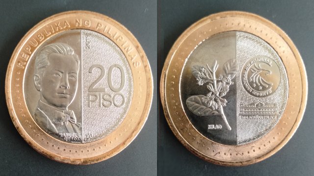 New PHP 20 coin New PHP 20 coin