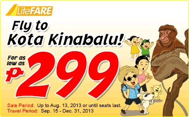 Cebu Pacific Air promo for a 'Visa-Run'